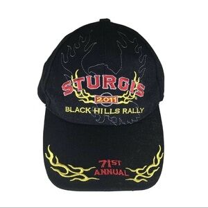 Sturgis 2011 71st rally hat black hills cap hat